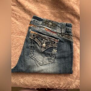 Miss Me Sinatra Slim Boot Jeans Size 33x31